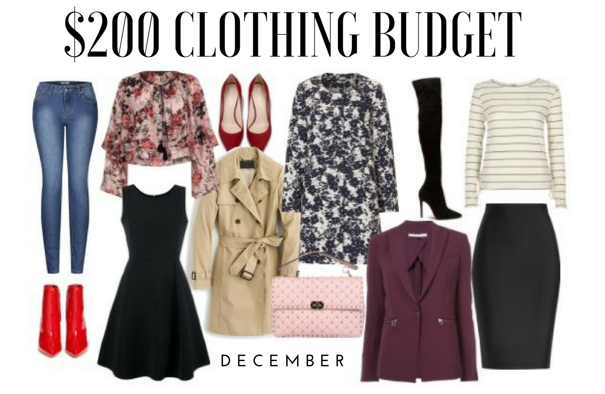 clothing budget